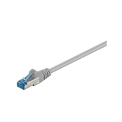 Goobay 93659 RJ45 Patchkabel CAT 6A S/FTP PiMF / 500 MHz Netzwerkkabel / Kupfer Internetkabel halogenfrei / RJ 45 Stecker / LAN Kabel / Grau / 0,5m Goobay 93659 RJ45 Patchkabel CAT 6A S/FTP PiMF / 500 MHz Netzwerkkabel / Kupfer Internetkabel halogenfrei / RJ 45 Stecker / LAN Kabel / Grau / 0,5m von goobay