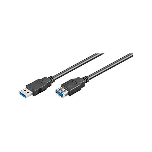 Goobay 93998 Super USB 3.0 Kabel Verlängerung / Verlängerungskabel für Geräte mit USB-Anschluss / Datenübertragung 5 Gbit/s / Dreifach geschirmt / 1,8m Goobay 93998 Super USB 3.0 Kabel Verlängerung / Verlängerungskabel für Geräte mit USB-Anschluss / Datenübertragung 5 Gbit/s / Dreifach geschirmt / 1,8m von goobay