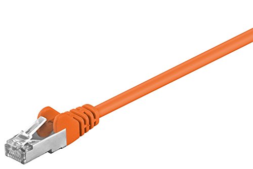 Goobay 94447 CAT 5e Patchkabel, SF/UTP, Orange von goobay