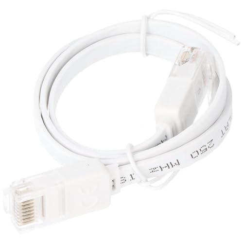 Goobay 95150 CAT 6 Flach-Patchkabel, U/UTP, Weiß Goobay 95150 CAT 6 Flach-Patchkabel, U/UTP, Weiß von goobay