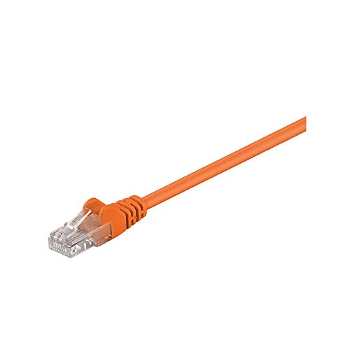 Goobay 95221 CAT 5e Patchkabel, U/UTP, Orange von goobay