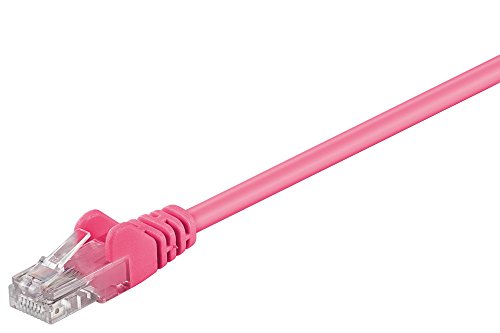 Goobay 95244 CAT 5e Verbindungskabel, U/UTP, Magenta, 7,5 m Länge Goobay 95244 CAT 5e Verbindungskabel, U/UTP, Magenta, 7,5 m Länge von goobay