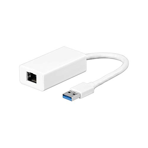 Goobay 95442 USB 3.0 Gigabit Ethernet Netzwerkkonverter, 0,1 m von goobay