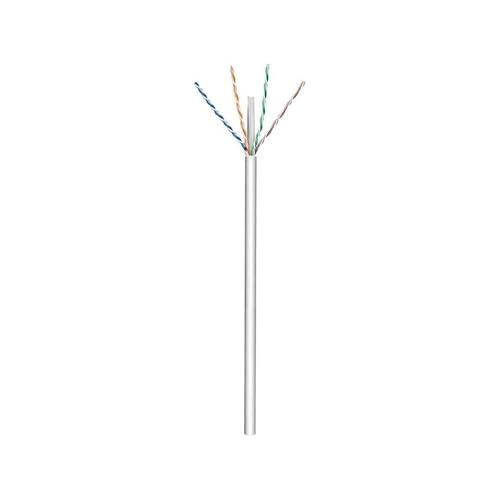 Goobay 95695 CAT 6 Netzwerkkabel, U/UTP, Grau, CCA Kupfergemisch für SOHO Anwendungen, AWG 23/1 (solid), PVC von goobay