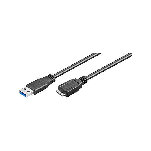 Goobay 95734 USB 3.0 Super Speed Kabel, 0,5 m schwarz Goobay 95734 USB 3.0 Super Speed Kabel, 0,5 m schwarz von goobay
