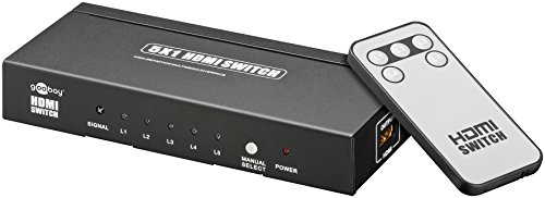 Goobay AVS 43-5 HDMI 5 in/1 out Umschaltbox inkl. Fernbedienung und Netzteil Goobay AVS 43-5 HDMI 5 in/1 out Umschaltbox inkl. Fernbedienung und Netzteil von goobay