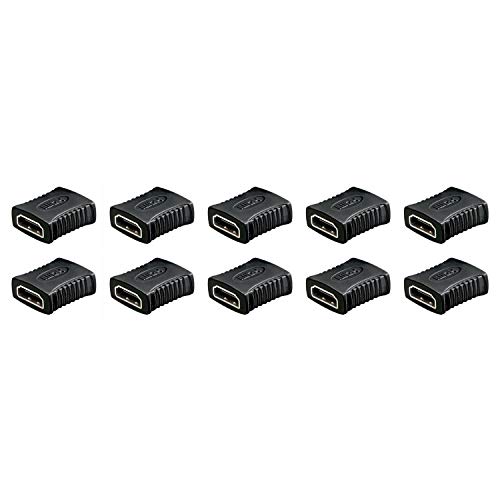 Goobay Adapter HDMI Buchse auf HDMI Buchse, Schwarz, 10 Stück Goobay Adapter HDMI Buchse auf HDMI Buchse, Schwarz, 10 Stück von goobay