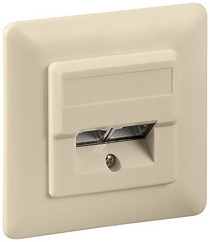 Goobay CAT5e DUP FLUSH Unterputzdose 2 x RJ 45 geschirmtbeige Goobay CAT5e DUP FLUSH Unterputzdose 2 x RJ 45 geschirmtbeige von goobay