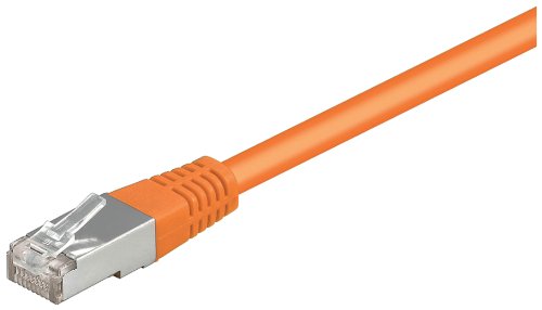 Goobay CAT5e SFTP Netzwerkkabel (2x RJ45, 50 m) orange von goobay