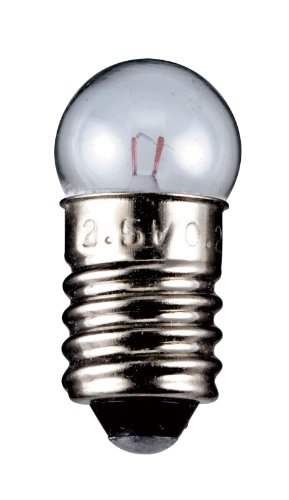 Goobay Kugelförmige Lampe; L-3646 IVP E10 Taschenlampen- Kugellampe 0,7W 200mA 3,5V von goobay