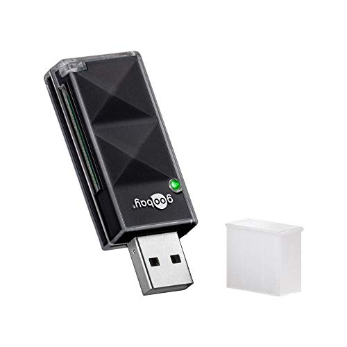 Goobay SD/SDHC externer Kartenleser USB 2.0 schwarz von goobay