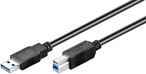 Goobay USB 3.0 Kabel (A Stecker auf B Stecker) 3m schwarz von goobay