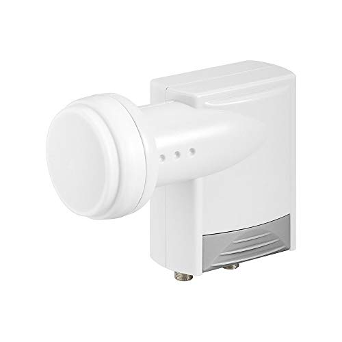 Goobay Universal Twin LNB, digitaler SAT-LNB für 2 Teilnehmer (HDTV/3D) von goobay