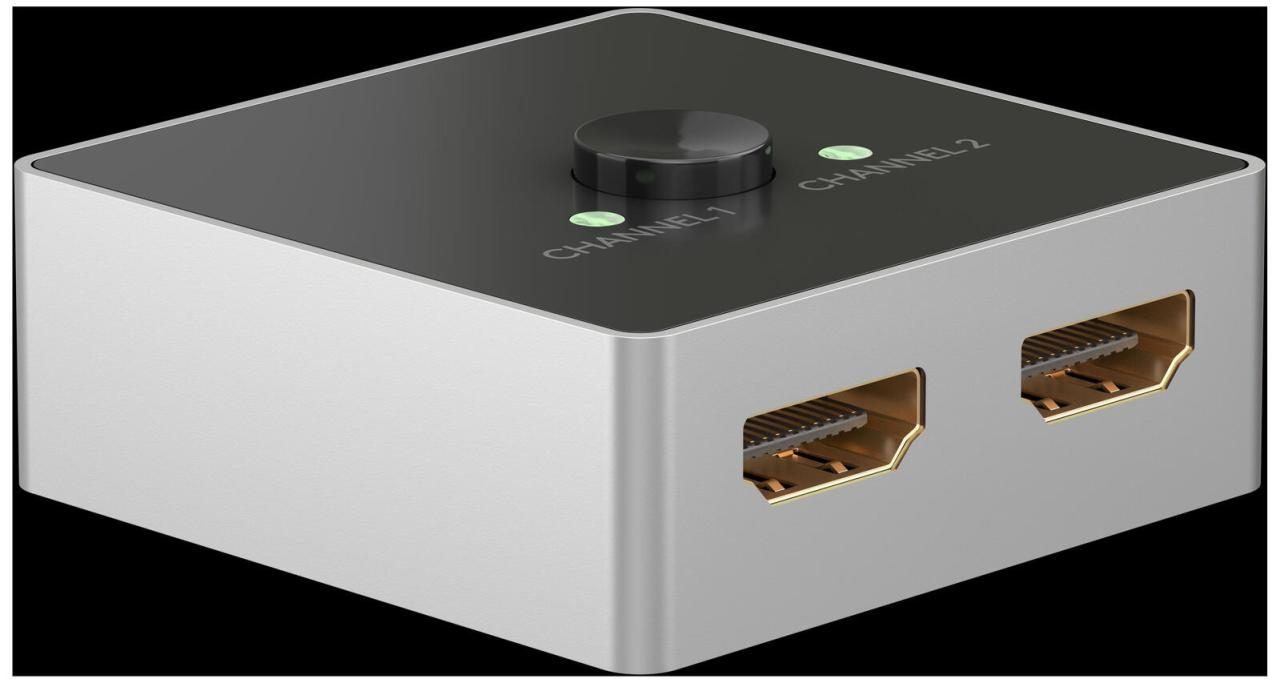 goobay HDMI-Switch HDMI Umschaltbox 2 auf 1 goobay HDMI-Switch HDMI Umschaltbox 2 auf 1 von goobay