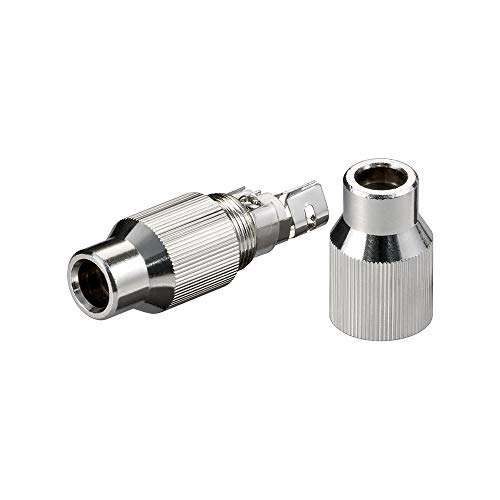 Koaxial-Kabelverbinder im Metallgehäuse Schraubbar Koaxial-Kabelverbinder im Metallgehäuse Schraubbar von goobay