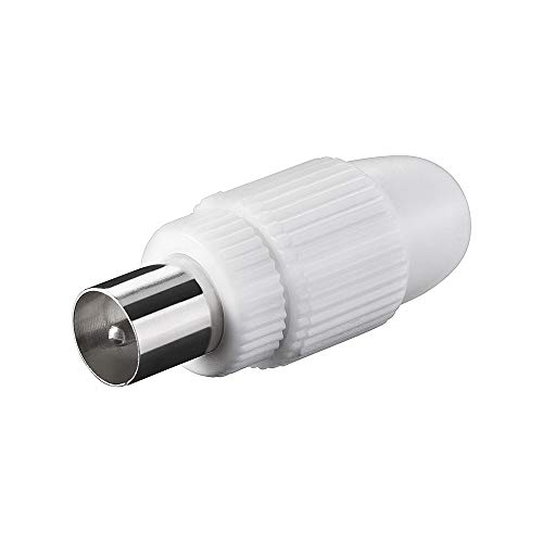 Koaxial Stecker 9.5 mm Schraubbefestigung Koaxial Stecker 9.5 mm Schraubbefestigung von goobay