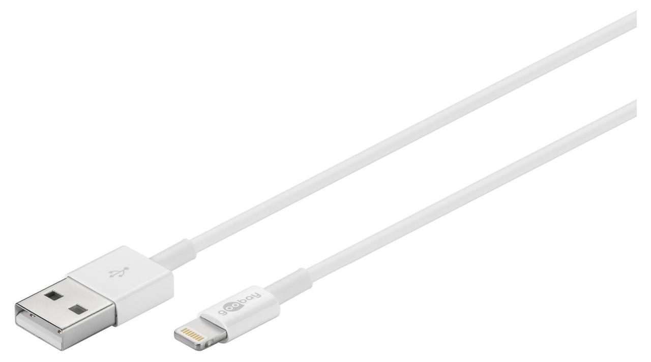 goobay Lightnin/USB-Kabel 54600 1 m goobay Lightnin/USB-Kabel 54600 1 m von goobay