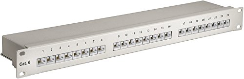 OEM Patch-Panel CAT6 24-port RJ45 19geschirmt [Elektronik] von goobay
