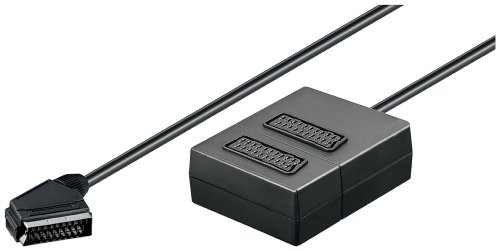 Wentronic 2-Fach Scartverteiler; AVK 164-0040 0.4m Kabel, 40 cm, Kunststoffstecker, Indoor, Heimunterhaltungssysteme, Fernseher, DVD-Player, VCR, Spielkonsole Wentronic 2-Fach Scartverteiler; AVK 164-0040 0.4m Kabel, 40 cm, Kunststoffstecker, Indoor, Heimunterhaltungssysteme, Fernseher, DVD-Player, VCR, Spielkonsole von Wentronic