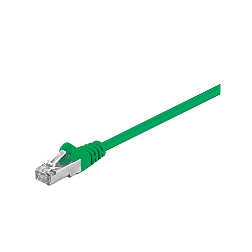 Wentronic 50183 Patchkabel Kat5e FTP, 5m, grün von goobay