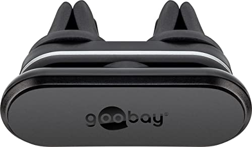 goobay 45651 Doppelmagnethalter für den Lüftungsschacht, Schwarz - zur einfachen und sicheren Befestigung im Fahrzeug goobay 45651 Doppelmagnethalter für den Lüftungsschacht, Schwarz - zur einfachen und sicheren Befestigung im Fahrzeug von goobay