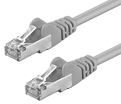 goobay 50126 CAT 5e Verbindungskabel, F/UTP, Grau, 0,5 m Kabellänge goobay 50126 CAT 5e Verbindungskabel, F/UTP, Grau, 0,5 m Kabellänge von goobay
