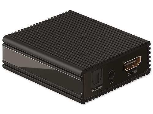 GOOBAY HDMI-Audio-Extractor 4K, 60 Hz von goobay