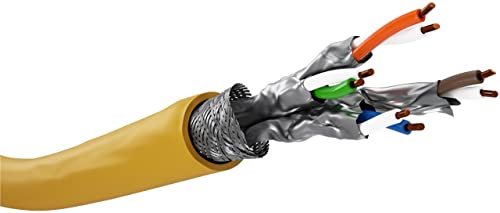 goobay 61128 - CAT 8.1 Verlegekabel - CAT 8 Netzwerkkabel/LAN Kabel - Installation Highspeed 40Gbits Datenkabel mit S/FTP PiMF Schirmung / 100M goobay 61128 - CAT 8.1 Verlegekabel - CAT 8 Netzwerkkabel/LAN Kabel - Installation Highspeed 40Gbits Datenkabel mit S/FTP PiMF Schirmung / 100M von goobay