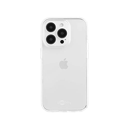 goobay 61344 iPhone Schutzhülle kompatibel mit Apple 14 Pro Max/Kameraschutz & Displayschutz/Stoßfest/Durchsichtige Hülle von goobay