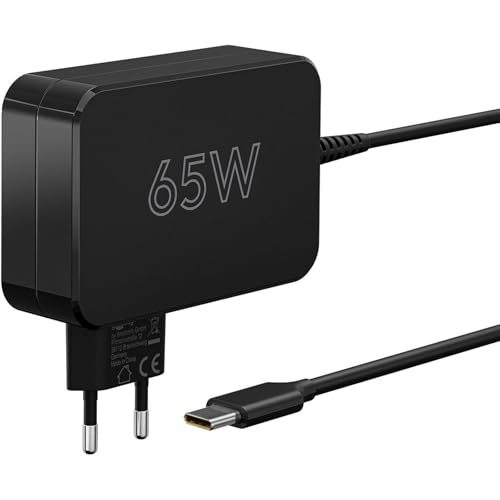 goobay 65419-65W USB C Ladegerät Laptop mit 1,8m Laptop Ladekabel Power Delivery 65w USB C Netzteil - USB C Ladegerät 65w mit Kabel & Überhitzungsschutz für MacBook Pro, Lenovo ThinkPad, Chromebook von goobay