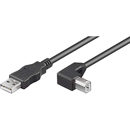 goobay 95118 Hi-Speed-Kabel, USB 2.0, Schwarz, 5 m Länge von goobay