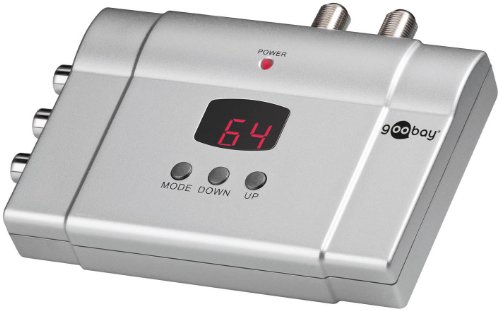 goobay Breitband Stereo Audio-/Video-HF-Modulator mit LED; SAT Modulator HF-2 Stereo von goobay