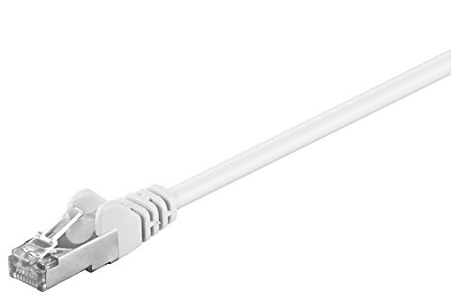goobay CAT 5-200 FTP 2m Netzwerkkabel - weiß - 2m von goobay