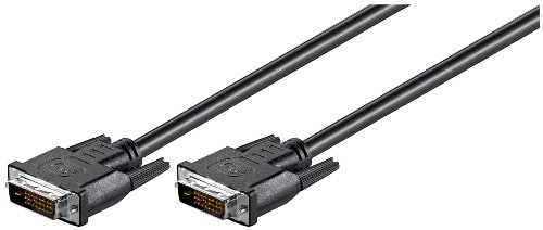 goobay DVI-D FullHD Kabel Dual Link; DVI 24+1 MM 0050 DVI-D 0.5m von goobay