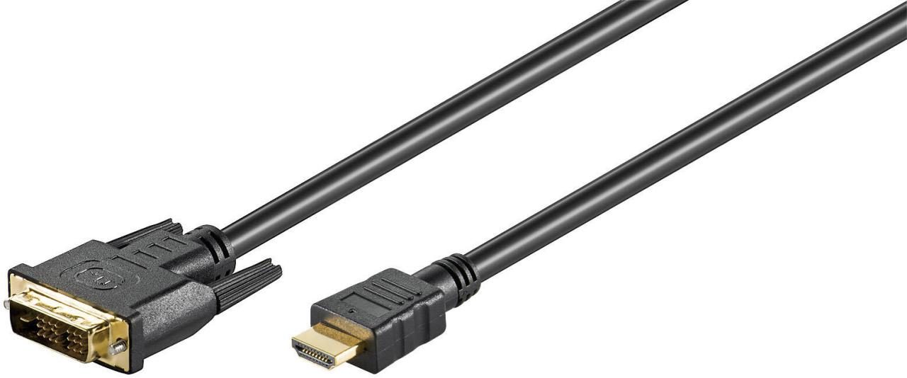 goobay Kabel HDMI/DVI-D 51579 1 m goobay Kabel HDMI/DVI-D 51579 1 m von goobay
