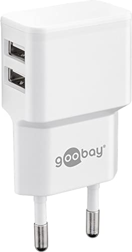 goobay Ladegerät USB-C Dual Ladeset 2,4 A von goobay