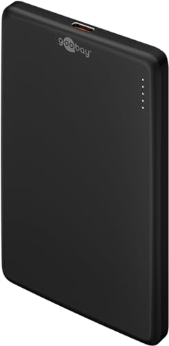 goobay Magnetische Wireless Powerbank 5.000 mAh, kleines tragbares Ladegerät, lädt Apple iPhone, Samsung etc. auf, magnetischer Akkupack, ideal für gleichzeitigen Laden und Telefonieren, 70182 goobay Magnetische Wireless Powerbank 5.000 mAh, kleines tragbares Ladegerät, lädt Apple iPhone, Samsung etc. auf, magnetischer Akkupack, ideal für gleichzeitigen Laden und Telefonieren, 70182 von goobay