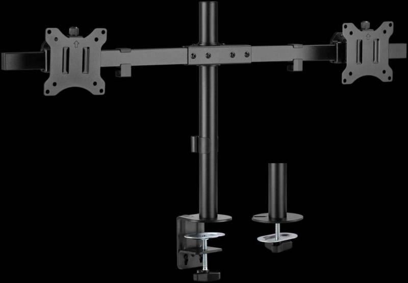 goobay Monitor-Halterung Dual Flex schwarz von goobay