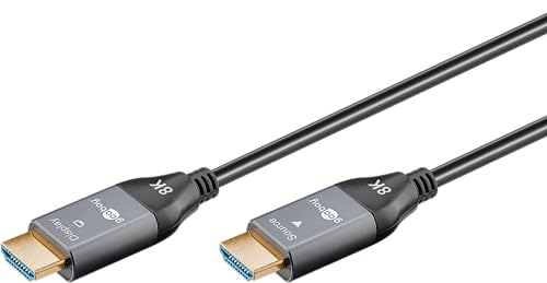 goobay Optisches Hybrid HDMI Kabel 30Meter - Ultra High-Speed HDMI 2.1 Kabel mit Ethernet, 8K/60Hz, AOC-Technik für TV, Monitore, PS5, Xbox, Hohe Flexibilität, Robuste Stecker - 76276 goobay Optisches Hybrid HDMI Kabel 30Meter - Ultra High-Speed HDMI 2.1 Kabel mit Ethernet, 8K/60Hz, AOC-Technik für TV, Monitore, PS5, Xbox, Hohe Flexibilität, Robuste Stecker - 76276 von goobay