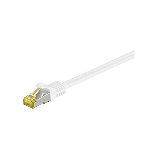 goobay Patchk.SFTP m.Cat7 Rohk.wh 0,50m | LSZH von goobay