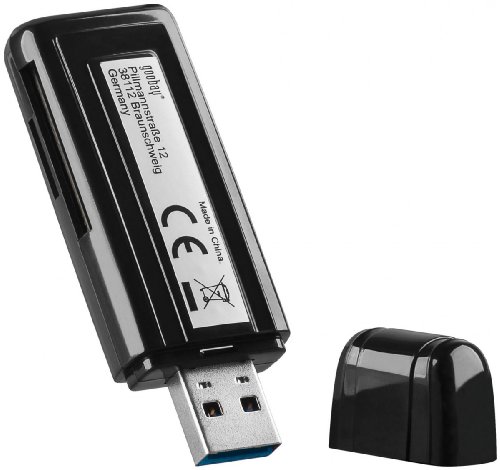goobay SD/SDHC externer Kartenleser USB 3.0 schwarz von goobay