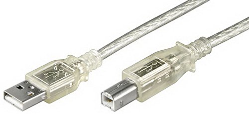 goobay USB 2.0 Kabel (A Stecker auf B Stecker) 3m schwarz von goobay