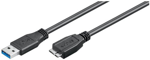 goobay USB 3.0 SuperSpeed Kabel; USB 3.0 Micro-B 300 SCHWARZ 3m von goobay