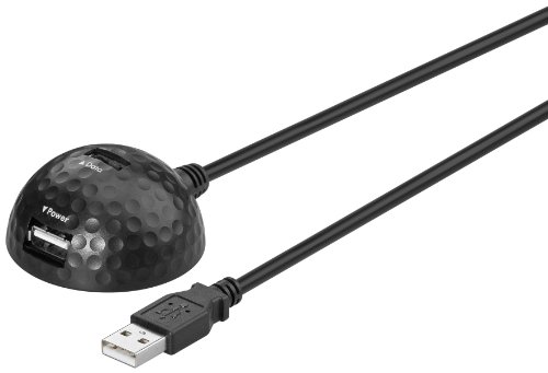 goobay Wentronic 95917 1,5 m USB A USB A männlich weiblich schwarz Kabel USB – Kabel USB (1,5 m, USB A, USB A, 2.0, männlich/weiblich, schwarz) von goobay