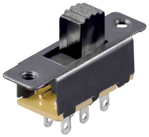 goobay Wentronic S 166 Schiebeschalter, Schwarz/Grau goobay Wentronic S 166 Schiebeschalter, Schwarz/Grau von goobay