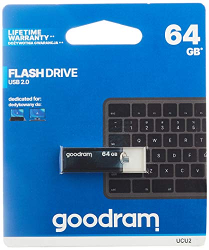 GOODRAM *Cube 64GB USB2.0 Black (UCU2-0640K0R11) von goodram