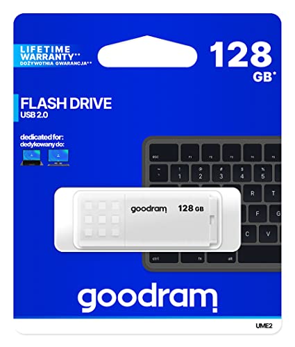 GOODRAM 128GB UME2 White USB 2.0 von goodram