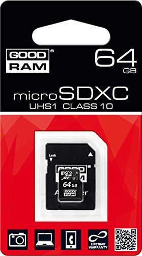 GOODRAM Micro SD C10–64 GB Micro SDHC Speicherkarte von goodram