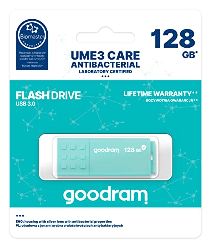 GoodRam USB 3.0 GOODRAM 128 GB UME3, schwarz, UME3-1280CRR11 von goodram