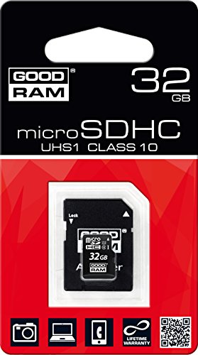 Goodram C10 MicroSD-Speicherkarte, Micro-SDHC, 32 GB von goodram
